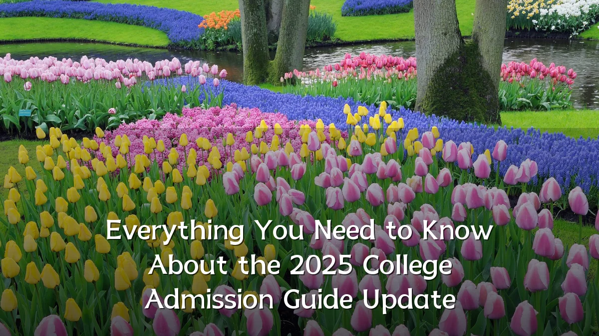 Everything You Need to Know About the 2025 College Admission Guide Update