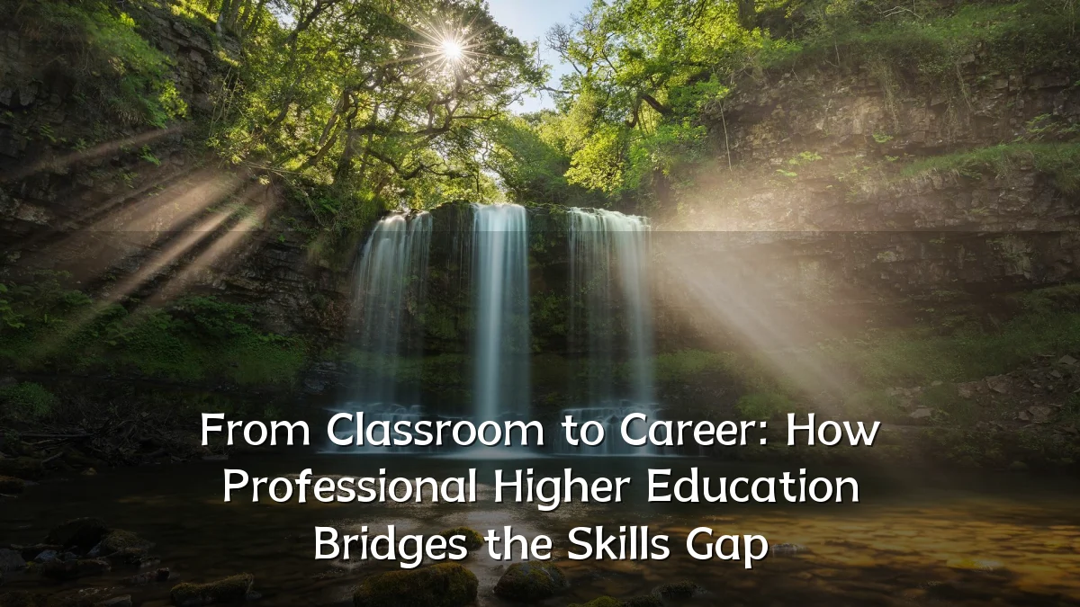 From Classroom to Career: How Professional Higher Education Bridges the Skills Gap