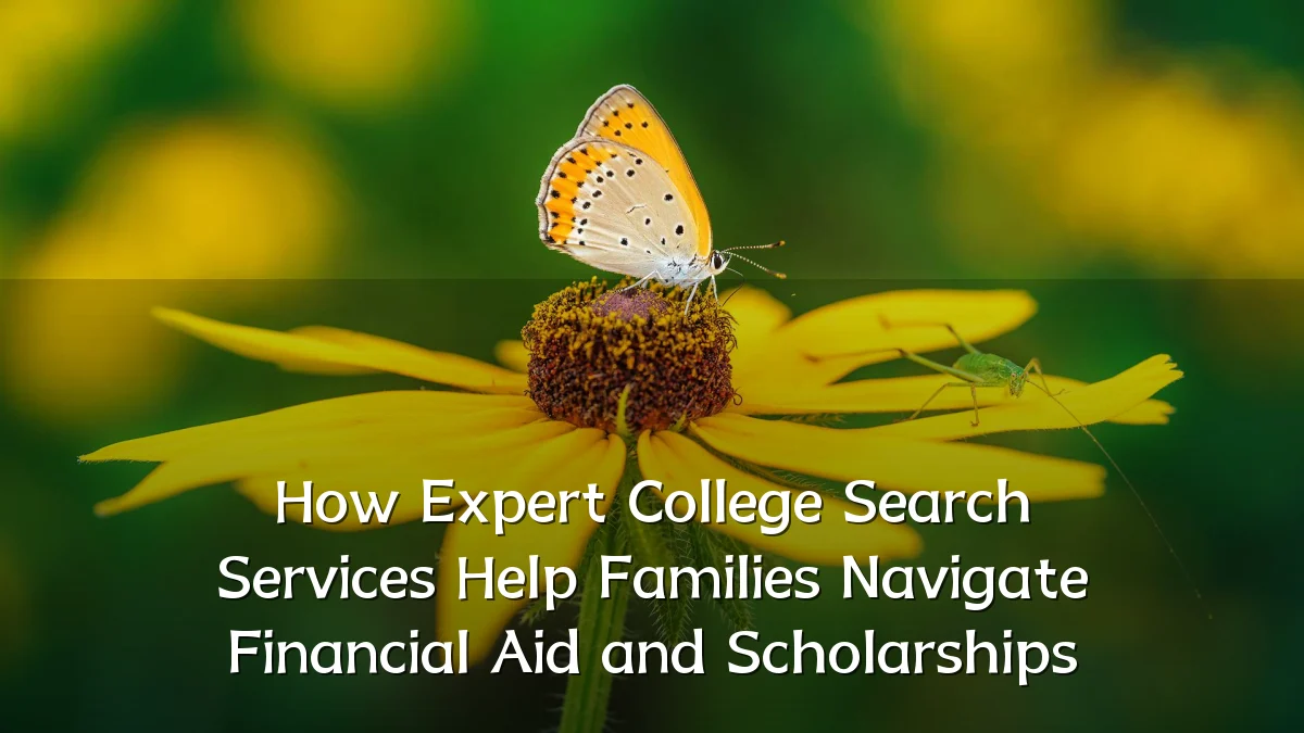 How Expert College Search Services Help Families Navigate Financial Aid and Scholarships