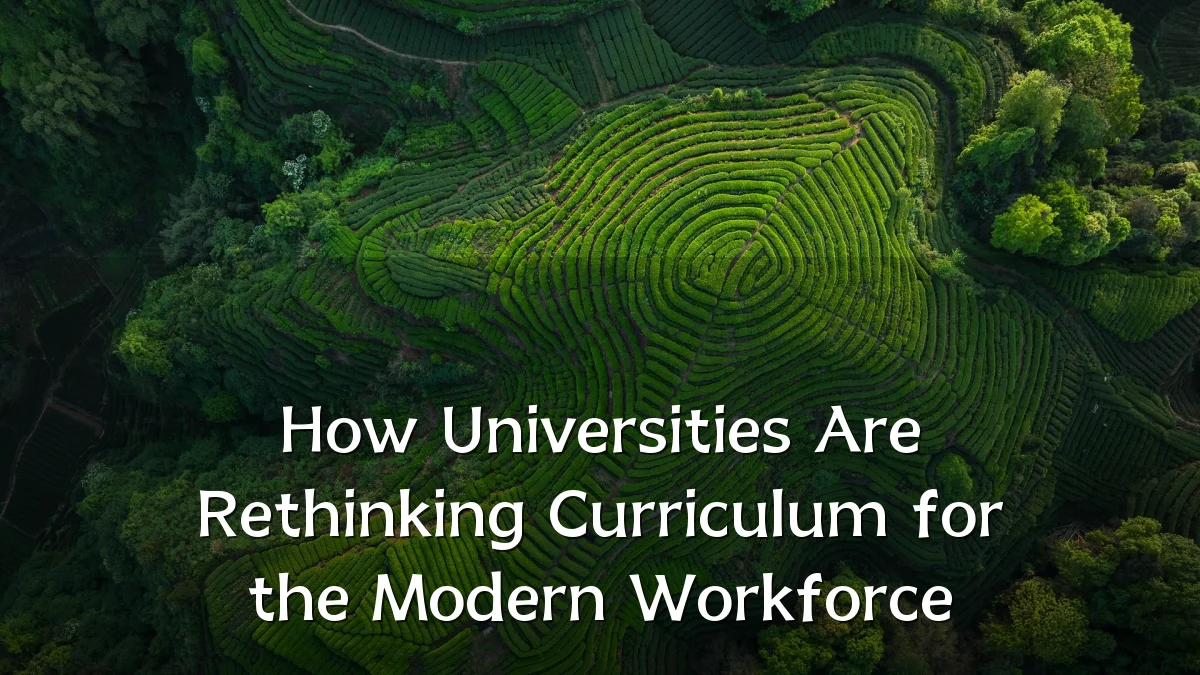 How Universities Are Rethinking Curriculum for the Modern Workforce