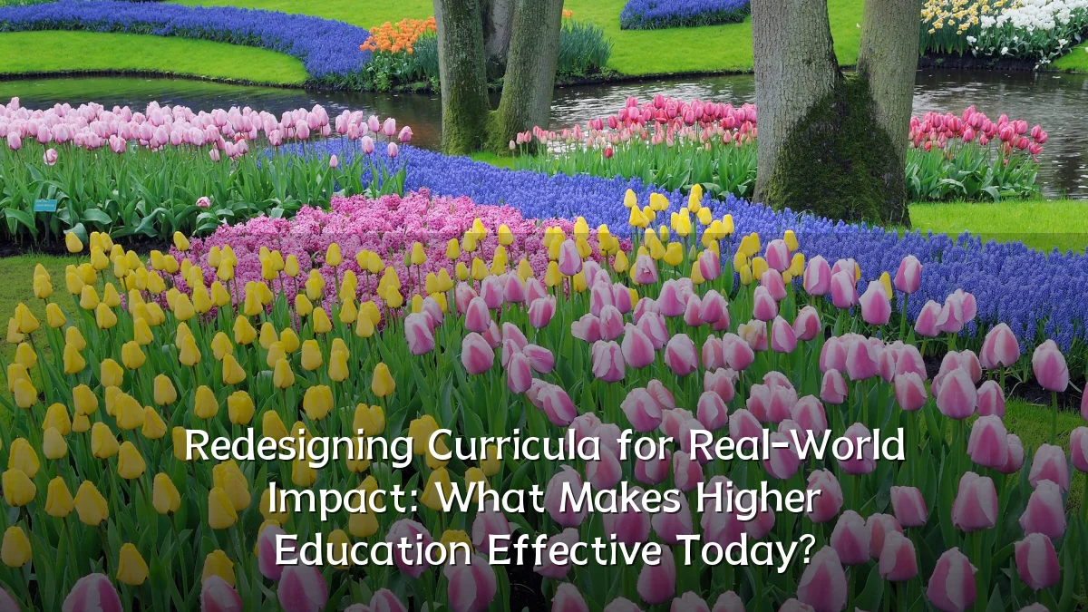 Redesigning Curricula for Real-World Impact: What Makes Higher Education Effective Today?