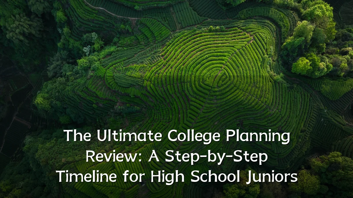 The Ultimate College Planning Review: A Step-by-Step Timeline for High School Juniors
