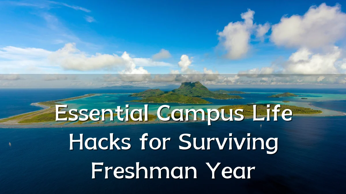Essential Campus Life Hacks for Surviving Freshman Year