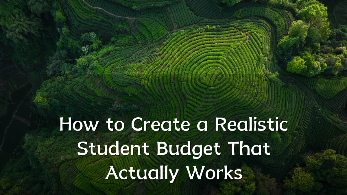 How to Create a Realistic Student Budget That Actually Works