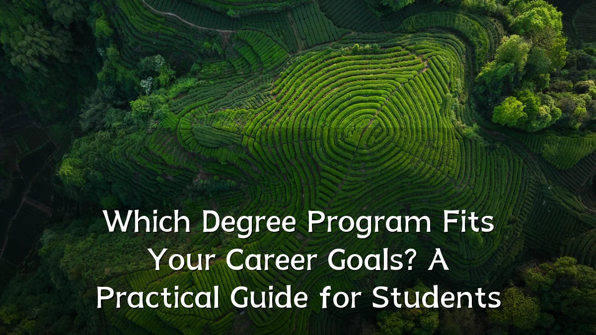 Which Degree Program Fits Your Career Goals? A Practical Guide for Students
