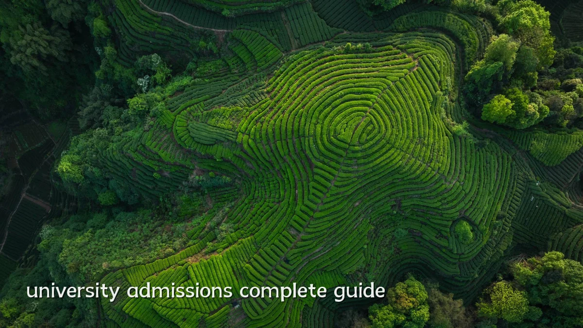university admissions complete guide