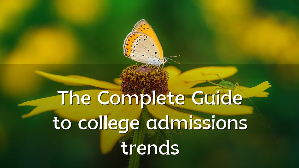 The Complete Guide to college admissions trends