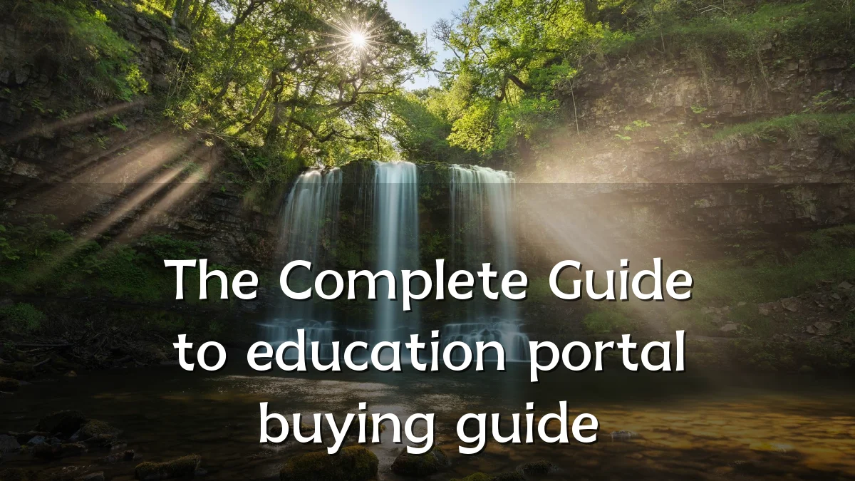 The Complete Guide to education portal buying guide