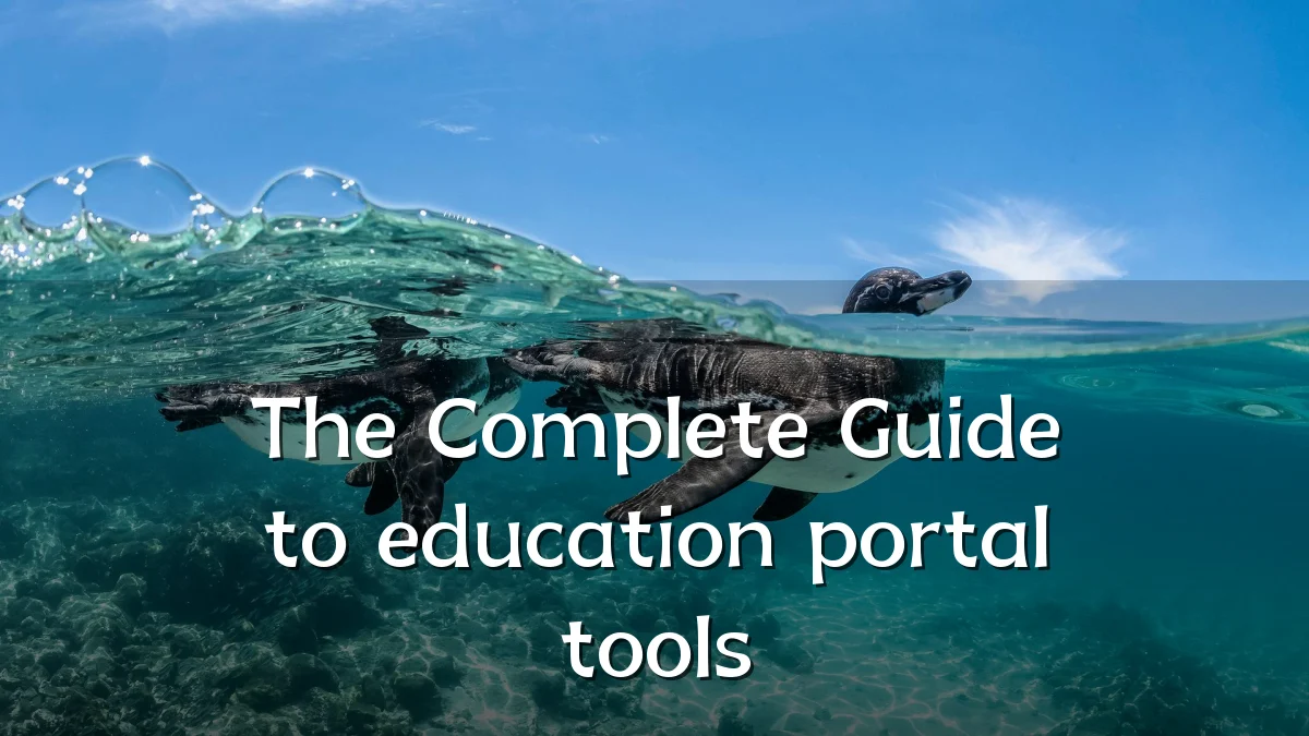 The Complete Guide to education portal tools
