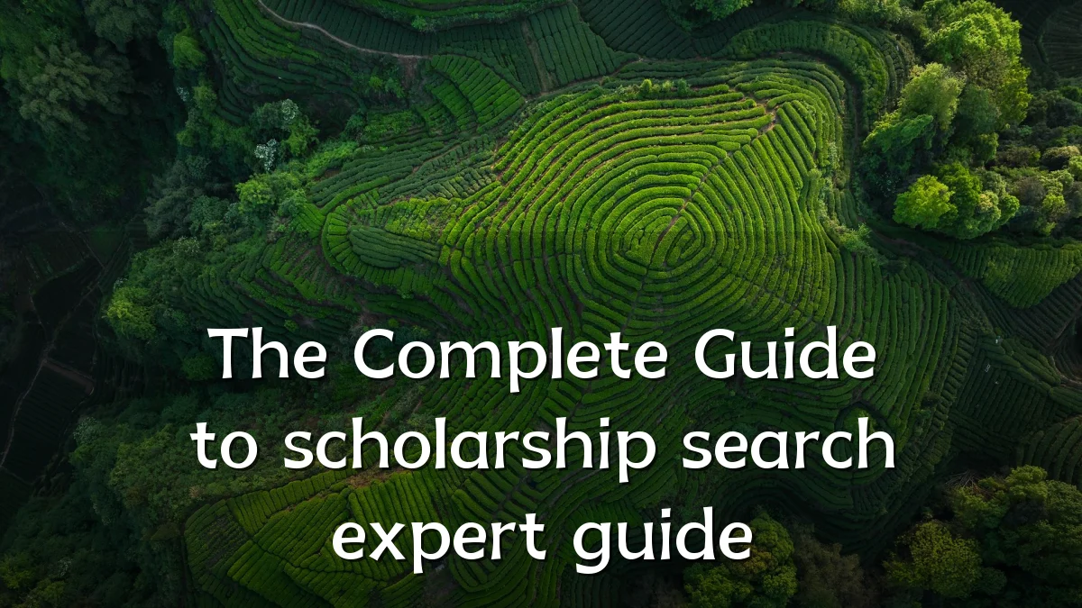 The Complete Guide to scholarship search expert guide