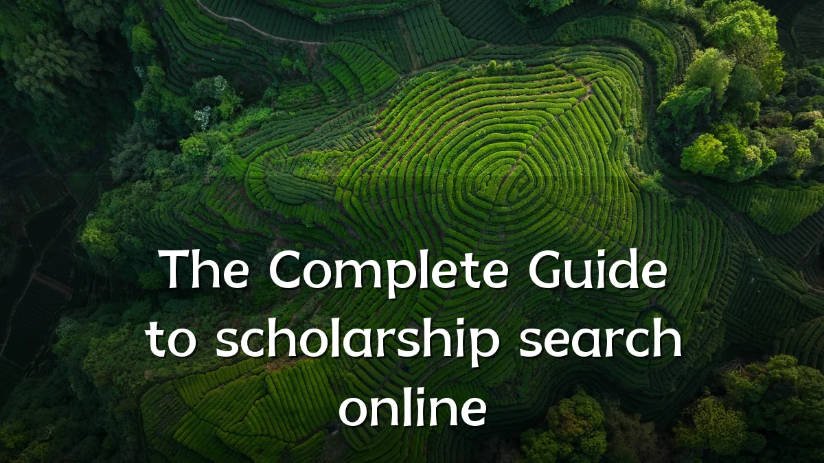 The Complete Guide to scholarship search online