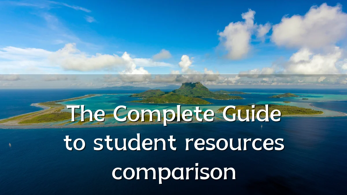 The Complete Guide to student resources comparison