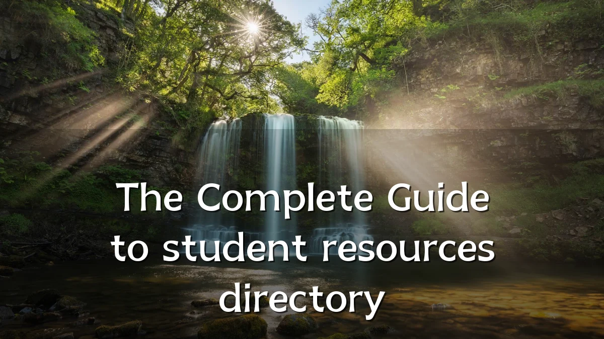 The Complete Guide to student resources directory