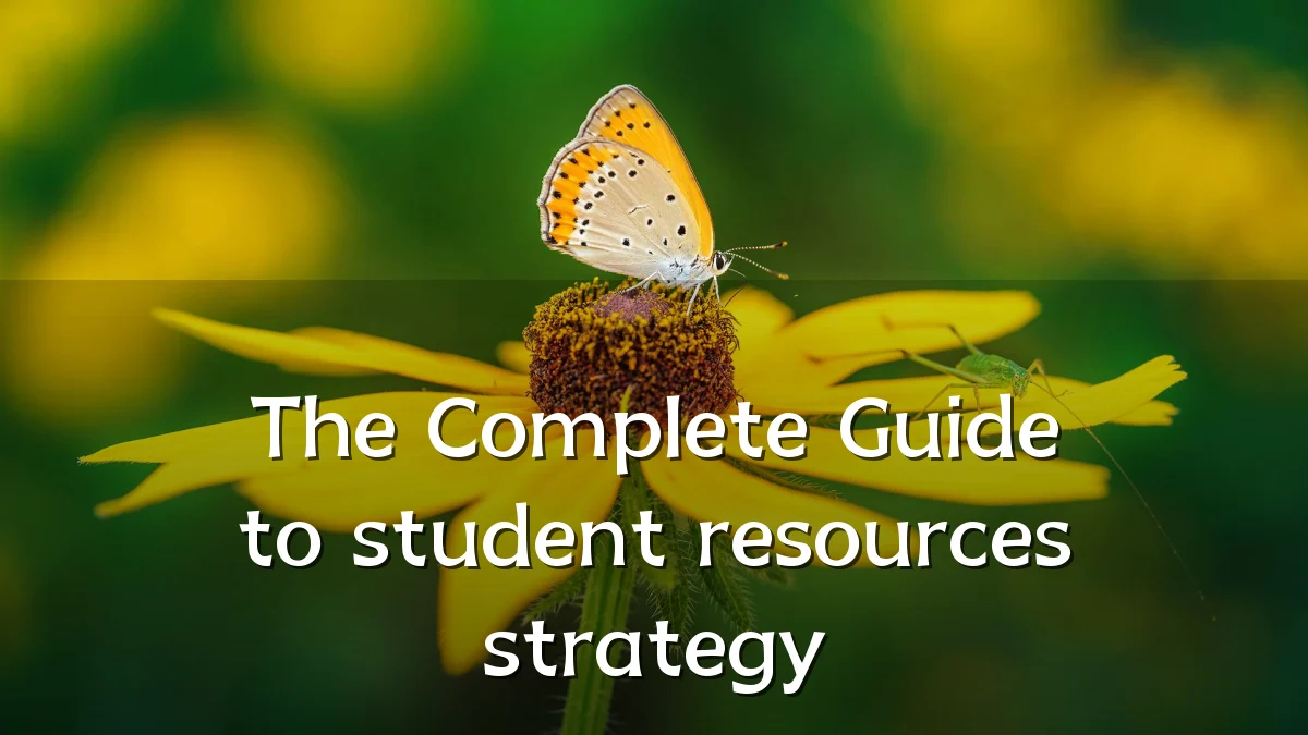 The Complete Guide to student resources strategy