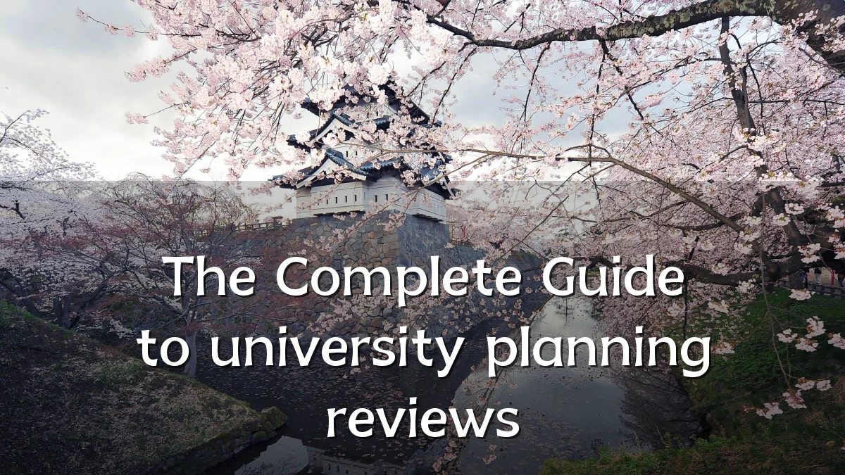 The Complete Guide to university planning reviews